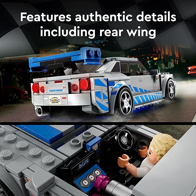 LEGO Speed Champions 2 Fast 2 Furious Nissan Skyline GT-R (R34) 76917