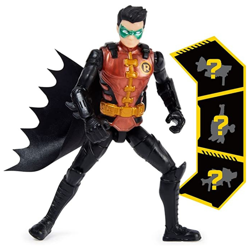 DC Batman 2022 Robin (Metallic Red Costume) 4-inch Action Figure by Spin Master