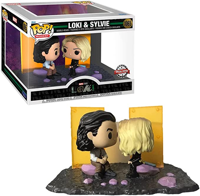Funko Pop - Moment, Marvel #1065 Loki and Sylvie 2-Pack