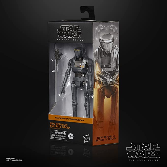 Star Wars The Black Series New Republic Security Droid Toy 6-Inch-Scale The Mandalorian Action Figure