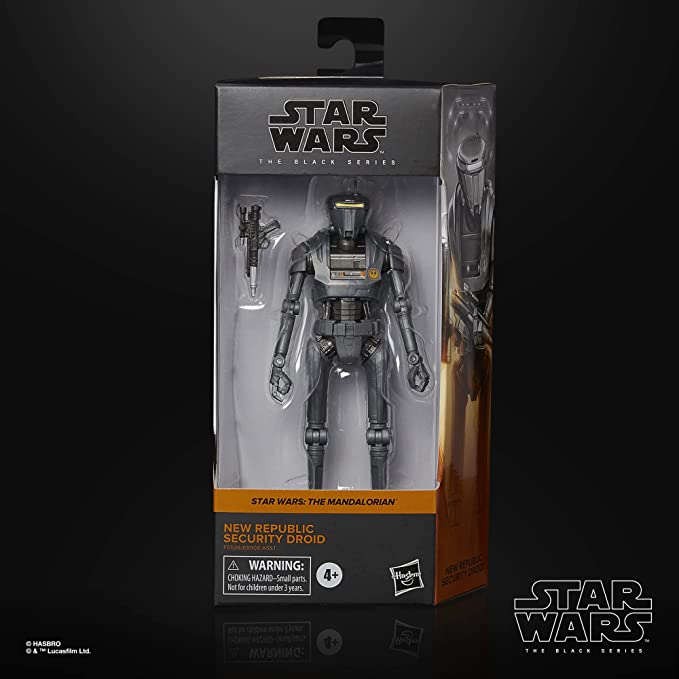 Star Wars The Black Series New Republic Security Droid Toy 6-Inch-Scale The Mandalorian Action Figure
